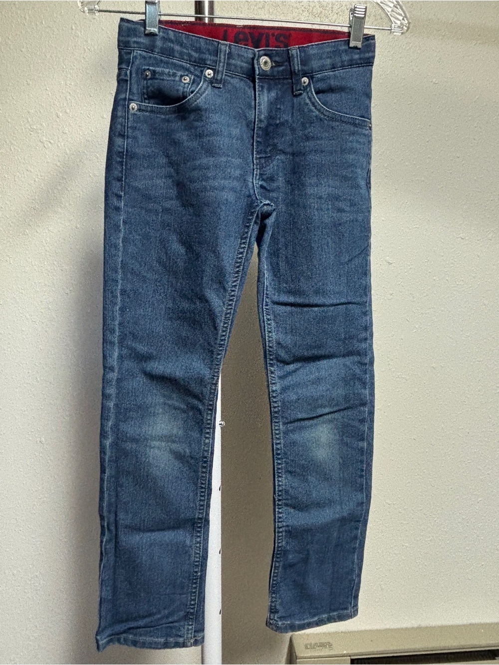 Levi's Boy’s Blue Denim Jeans - Classic Straight Fit